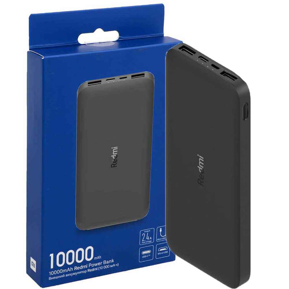 پاور بانک 10000 میلی آمپر شیائومی ( power bank redmi 10000 )